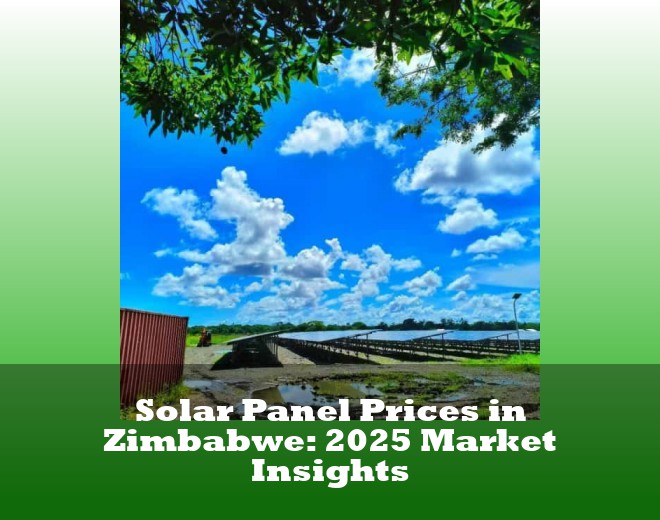 Solar Panel Prices in Zimbabwe: 2025 Market Insights